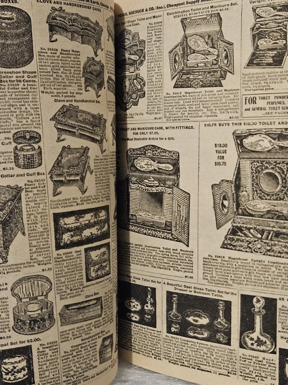 1970 Vintage Miniature Reproduction of the Sears, Roebuck and Co. Fall Catalog